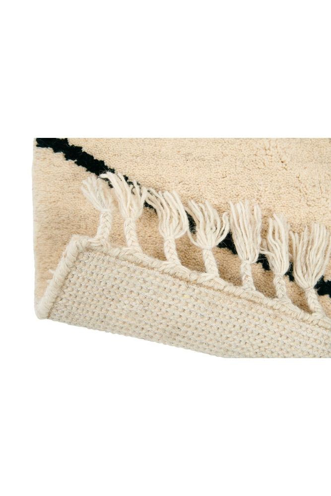 B&C Arabiska Moroccan Pure Wool Designer Rug