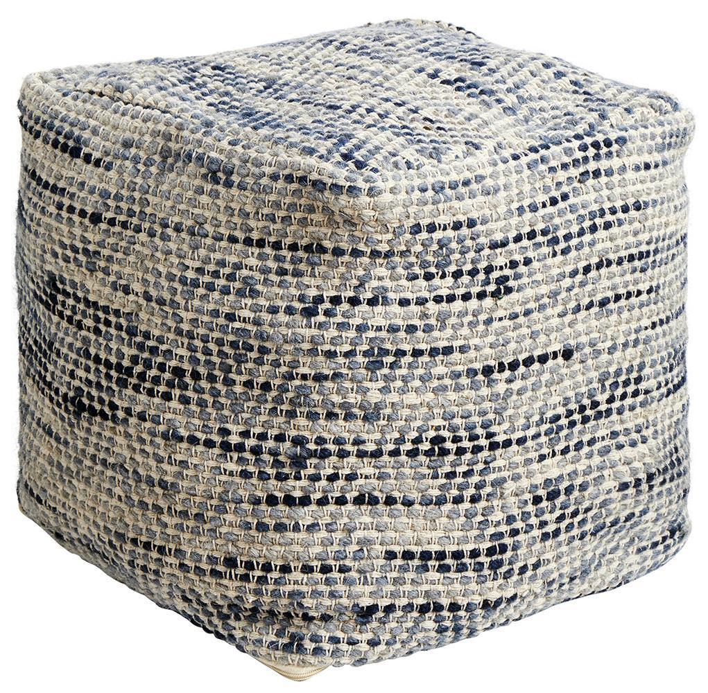 ICONIC RUGS 504 Blue Ottoman - ICONIC RUGS