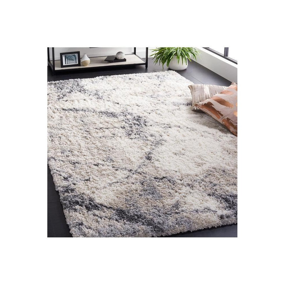 Lunar Marble Zenith Shag Rug A Moonlit Masterpiece ICONIC RUGS