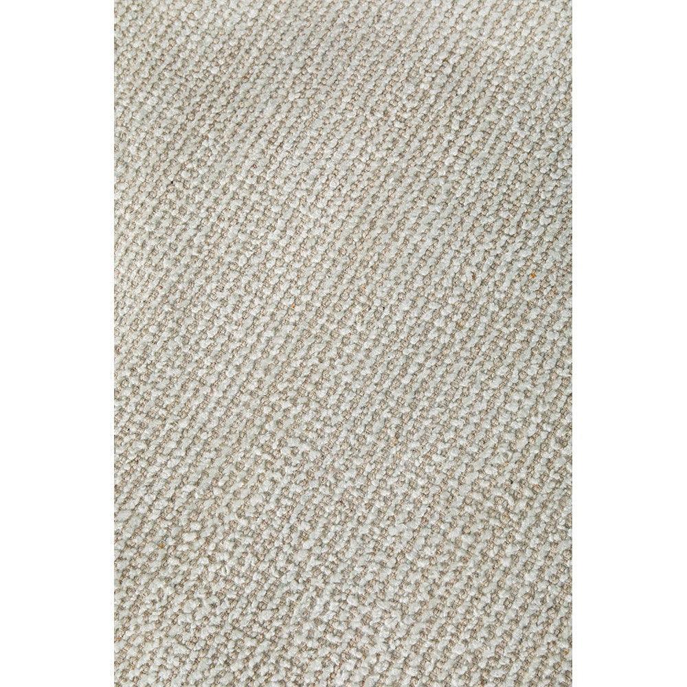 Allie Sky Cotton Rayon Rug featuring textured loop pattern in cream and beige on ivory background, machine-woven cotton-rayon