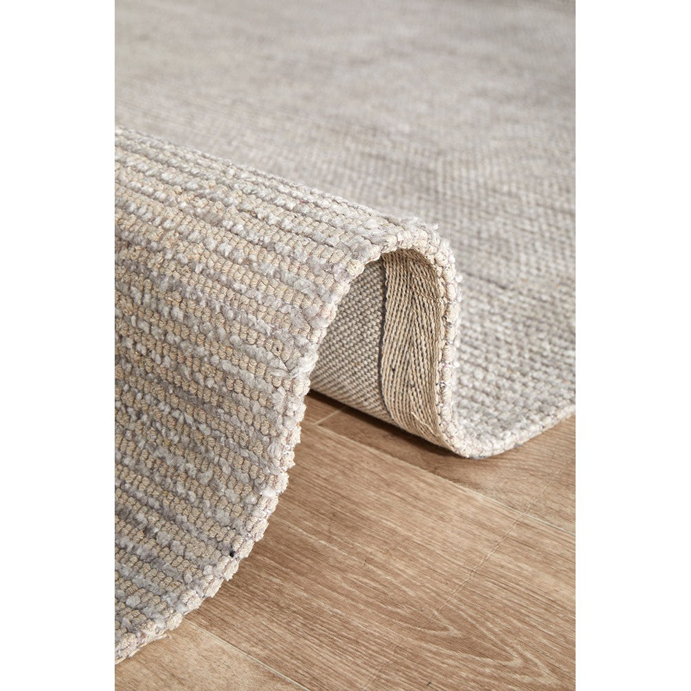 Allie Stone Cotton Rayon Rug