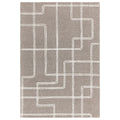 Asiatic Ada Grey rectangle rug styled in a living room