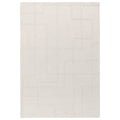 Asiatic Ada Ivory rectangle rug styled in a living room