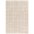 Asiatic Ada Sand rectangle rug styled in a living room