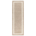 Asiatic Albi Sand runner rug styled in a living room
