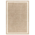Asiatic Albi Sand rectangle rug styled in a living room