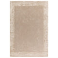 Asiatic Ascot Putty rectangle rug styled in a living room
