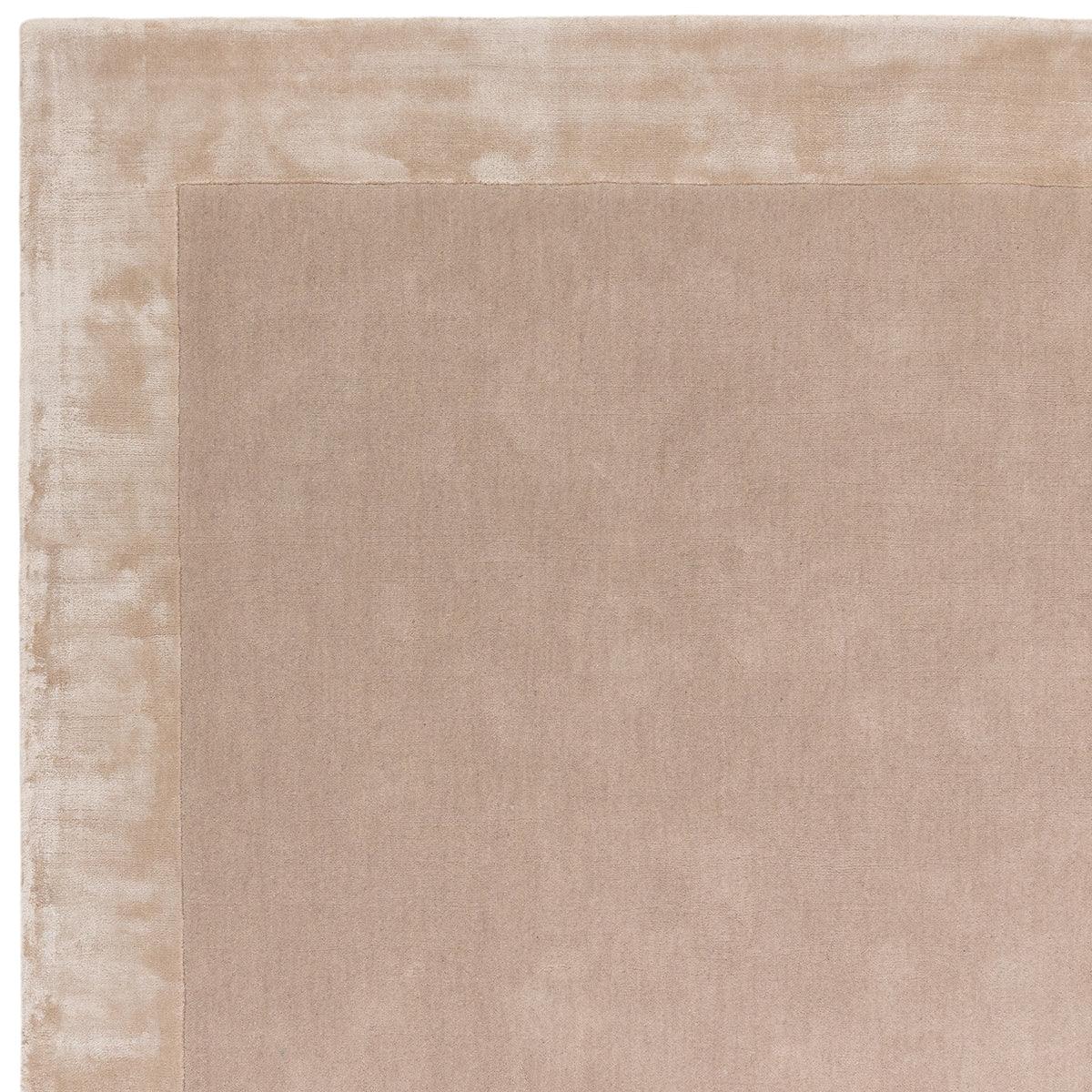 Asiatic Ascot Putty Designer Rug featuring solid putty beige on white background, construction unknown material unknown