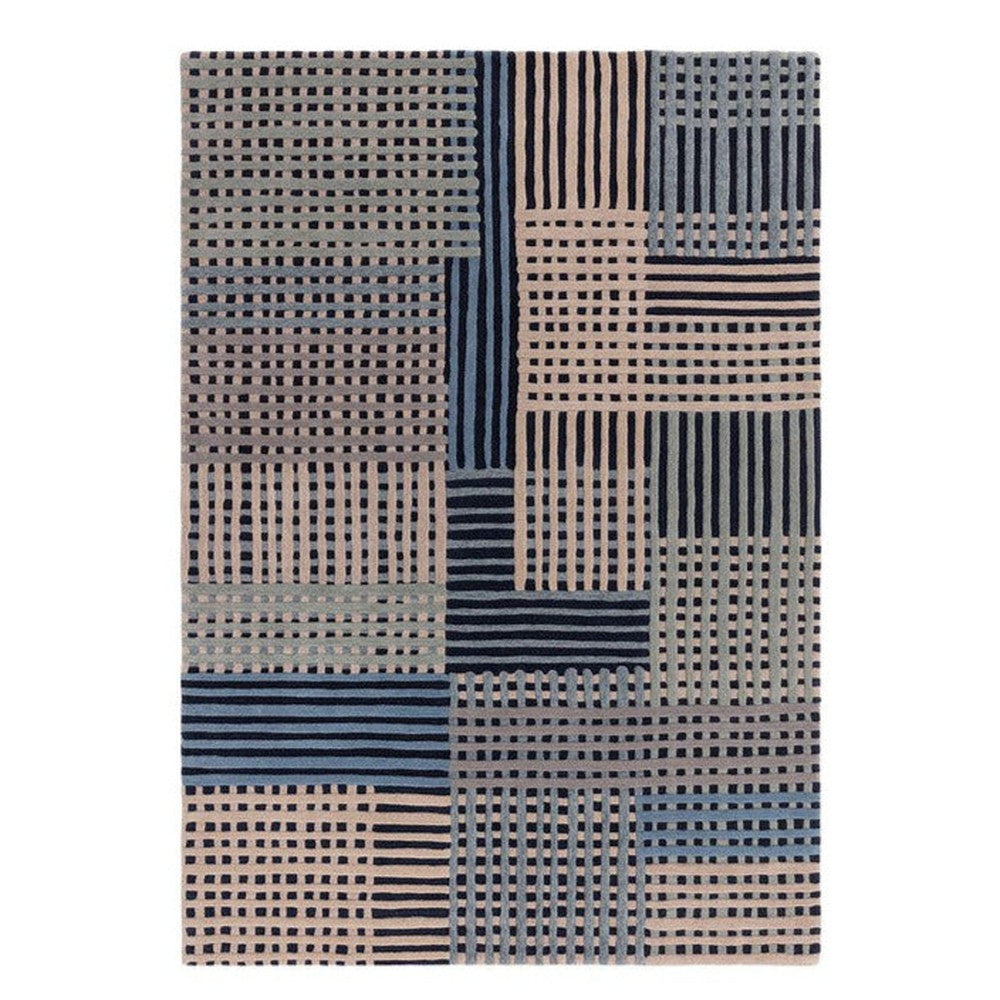 Asiatic Aspect Blue Designer Rug