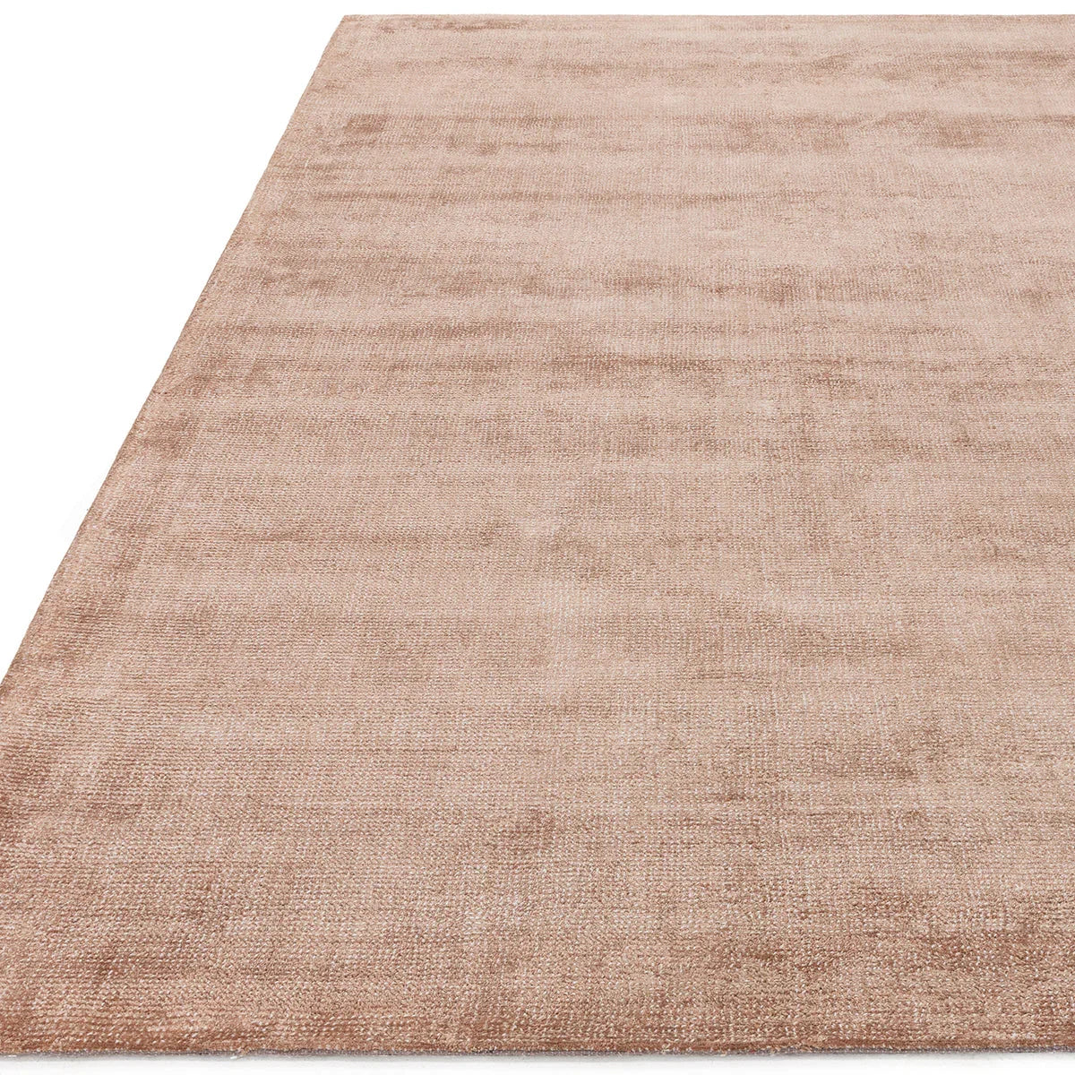 Asiatic Aston Copper Rug featuring distressed copper, bronze and taupe pattern on white background, machine-made wool