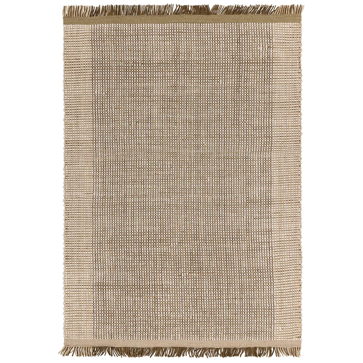 Asiatic Avalon Forest rectangle rug styled in a living room