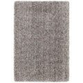 Asiatic Barnaby Grey rectangle rug styled in a living room