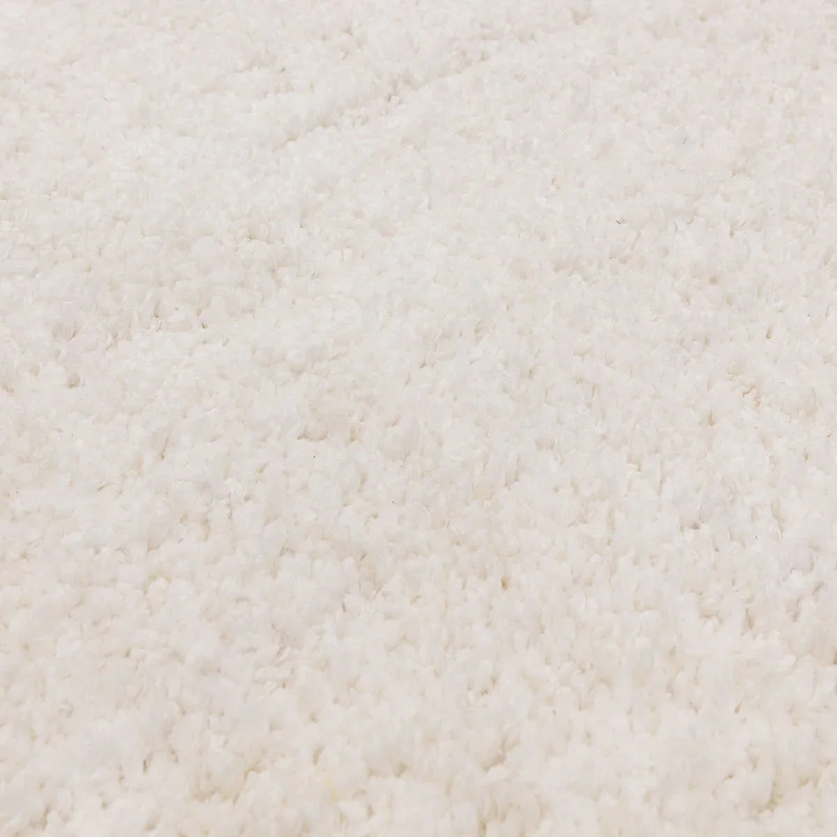 Asiatic Barnaby Off White Designer Rug featuring solid shag texture in cream and ivory on ivory background, hand-tufted wool