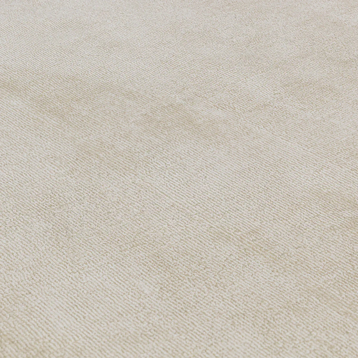 Asiatic Blade Border Putty Charcoal 10 Designer Rug with subtle textured linear weave in putty beige, ivory and cream on cream, hand-tufted wool