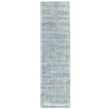 Asiatic Blade Airforce Blue runner rug styled in a living room