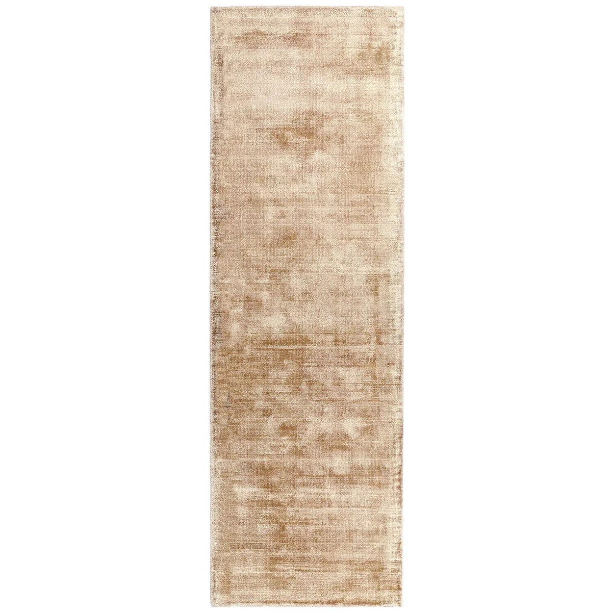 Asiatic Blade Champagne runner rug styled in a living room