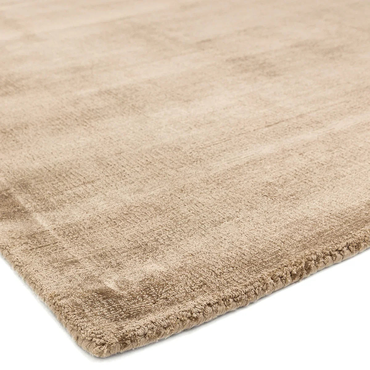 Asiatic Blade Champagne Runner featuring solid colour in champagne, beige and cream on white, machine-made polyester