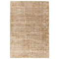 Asiatic Blade Champagne rectangle rug styled in a living room