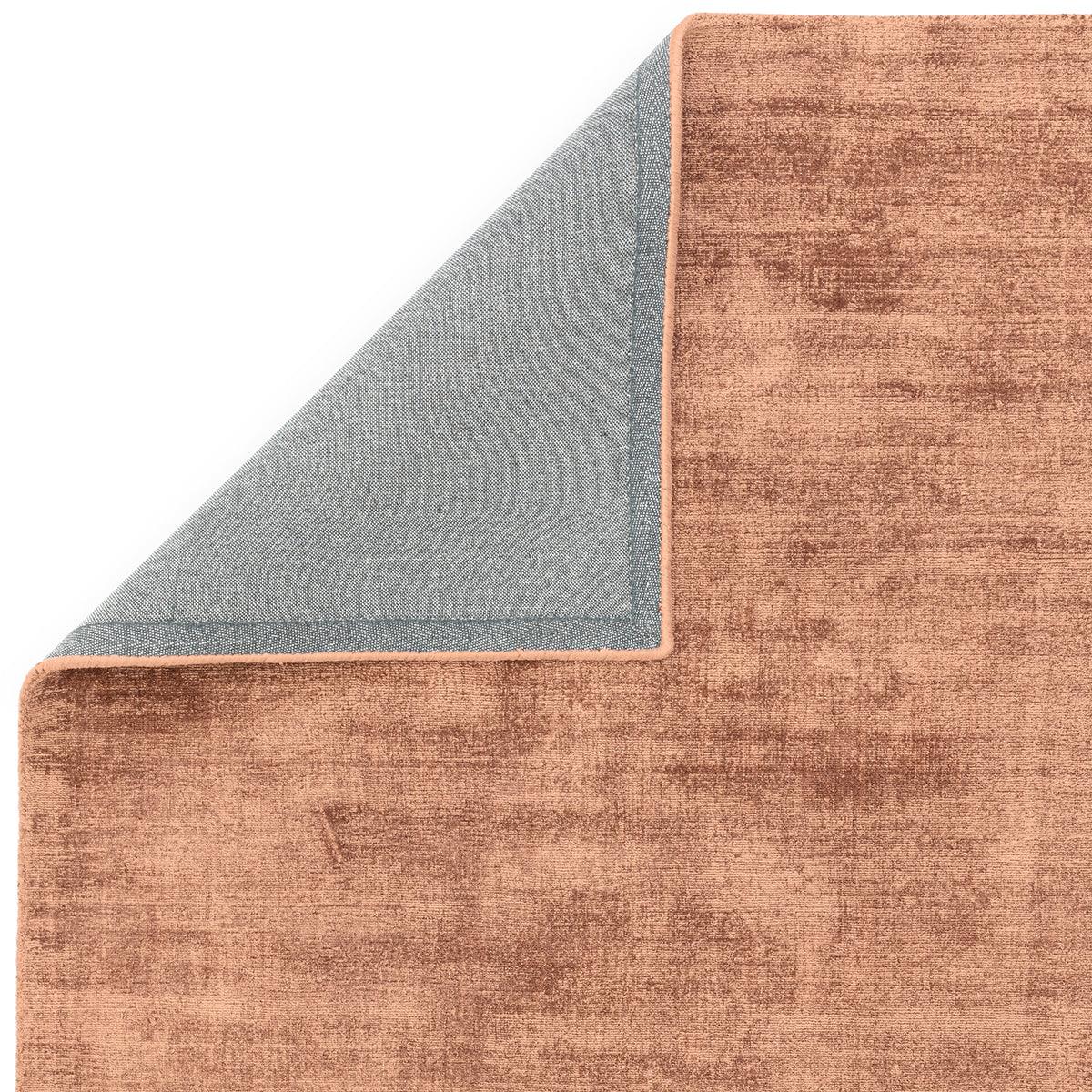 Asiatic Blade Earth Designer Rug featuring distressed texture in copper, taupe and grey on white, machine-made wool