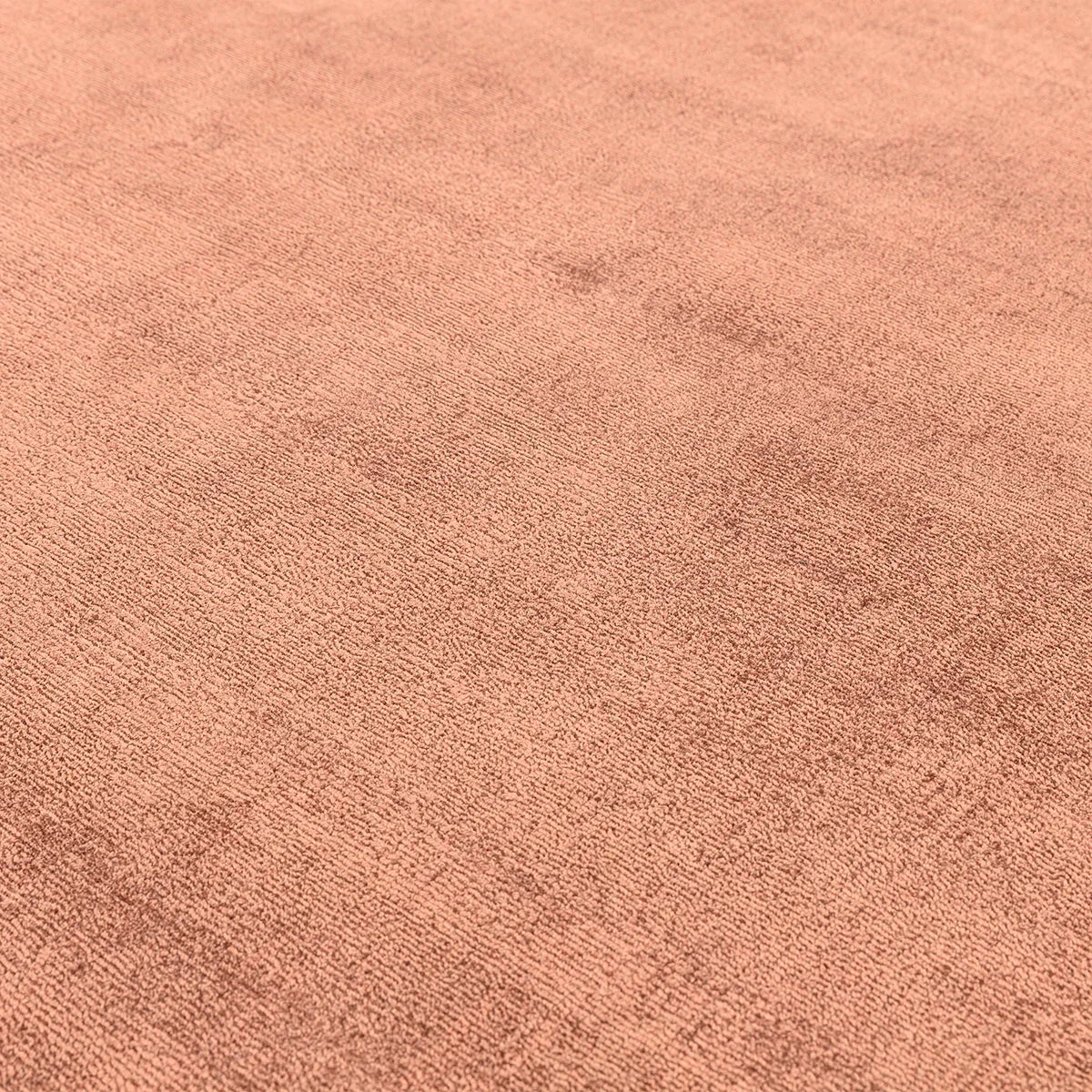Asiatic Blade Earth Designer Rug featuring solid texture in terracotta, copper and peach on terracotta, hand-tufted wool