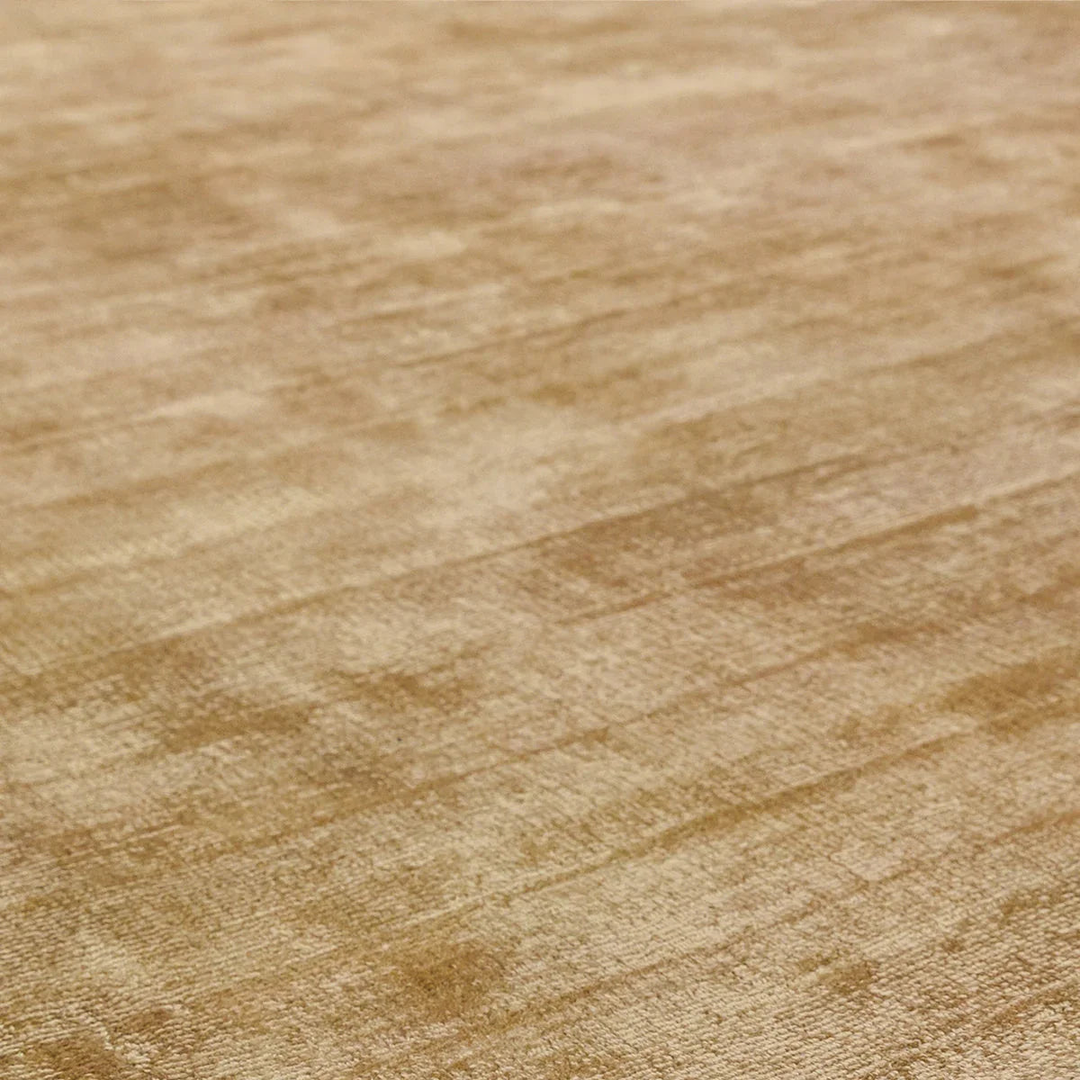 Asiatic Blade Soft Gold Runner Designer Rug featuring textured solid in soft gold, cream and beige, machine-made wool