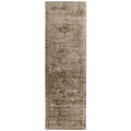 Asiatic Blade Mocha runner rug styled in a living room