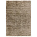 Asiatic Blade Mocha rectangle rug styled in a living room