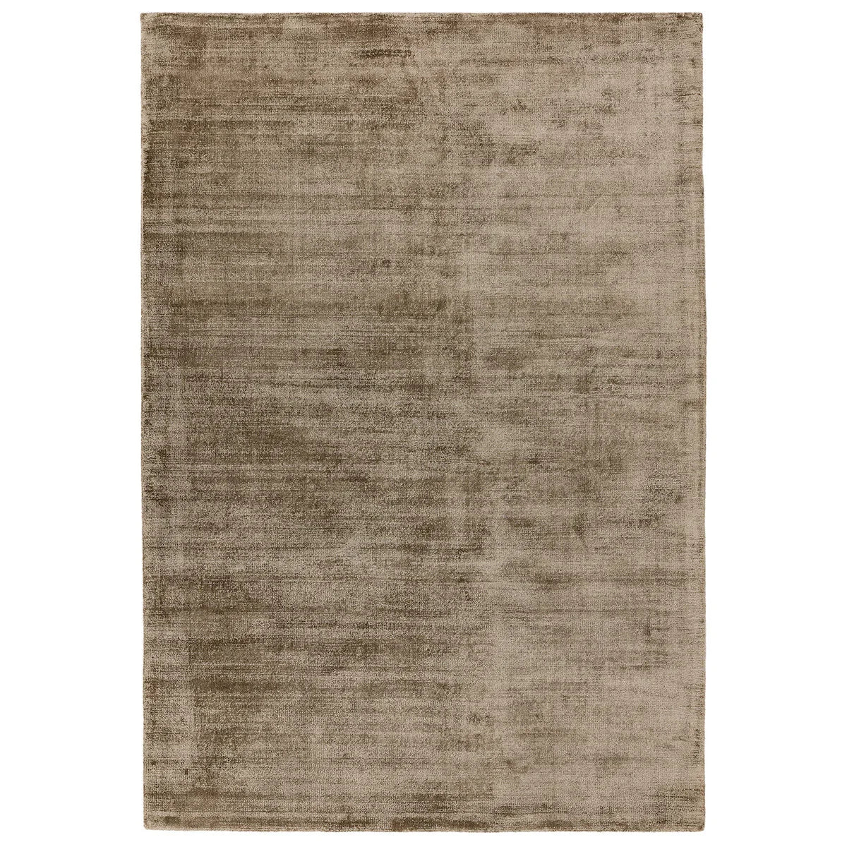Asiatic Blade Mocha rectangle rug styled in a living room
