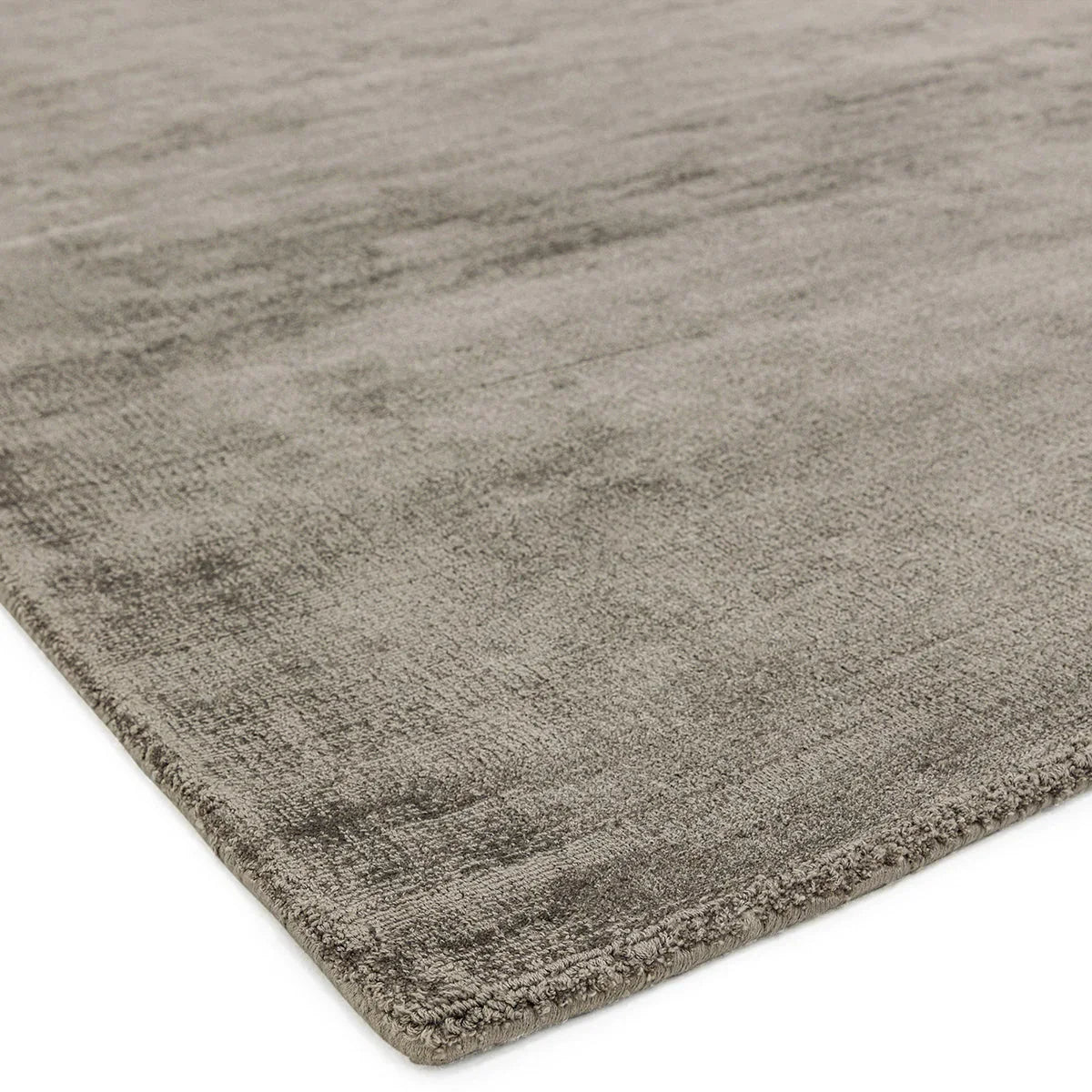 Asiatic Blade Moleskin Runner featuring textured taupe, beige and cream on white background, power-loomed wool