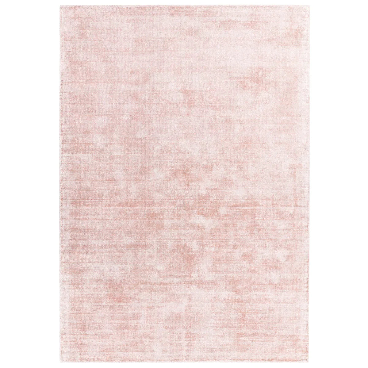 Asiatic Blade Pink rectangle rug styled in a living room