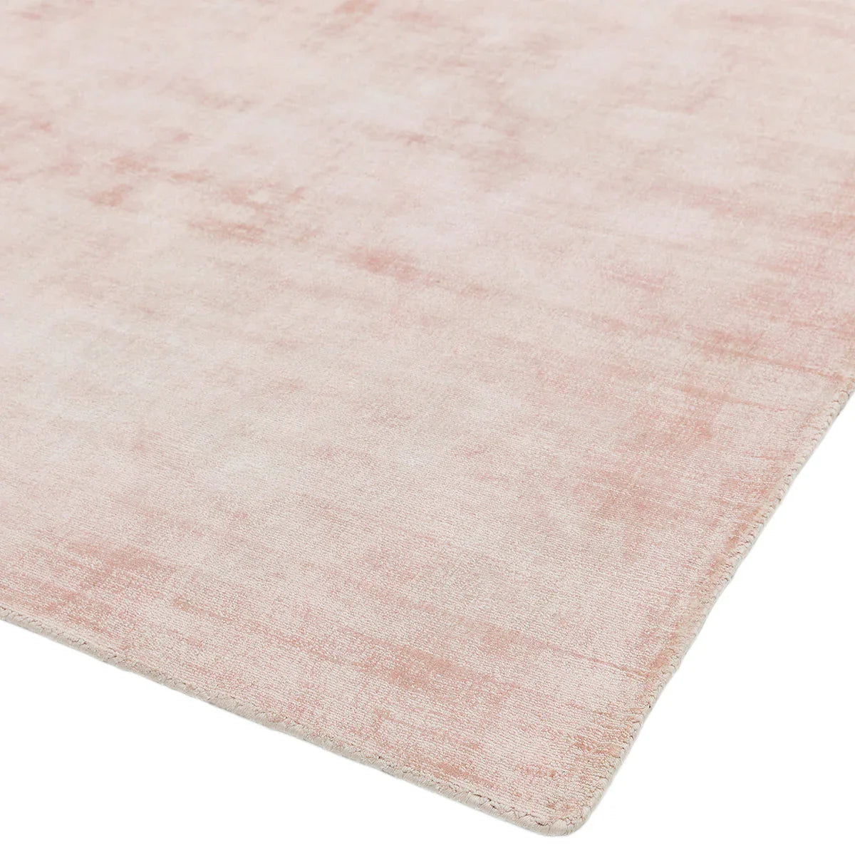 Asiatic Blade Pink Designer Rug featuring pink gradient tones in blush pink, dusty rose on white, machine-made polyester