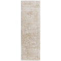 Asiatic Blade Putty runner rug styled in a living room