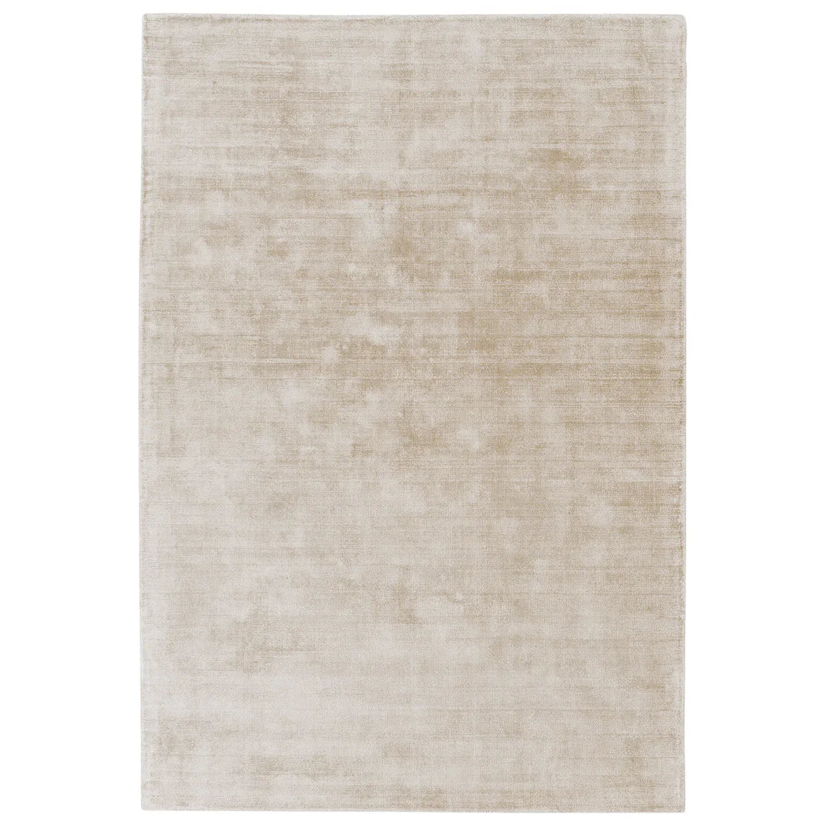 Asiatic Blade Putty rectangle rug styled in a living room