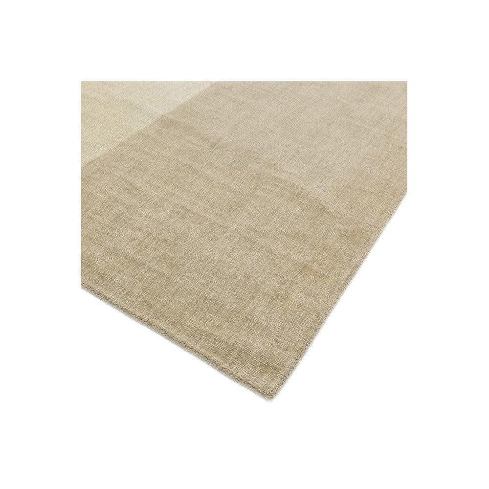 Asiatic Blox Copper Designer Rug featuring solid textured pattern in beige and cream on light cream background, hand-tufted wool