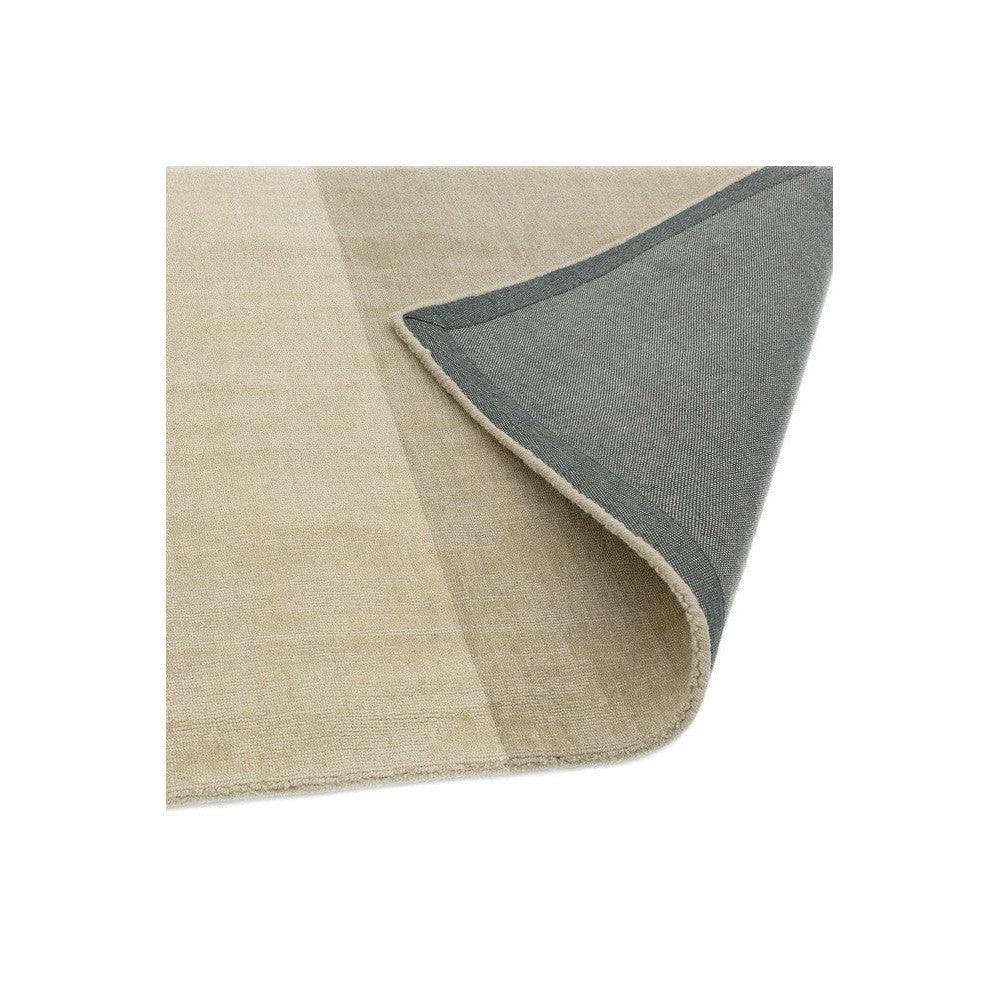Asiatic Blox Copper Designer Rug featuring solid-tone minimalist design in beige, taupe and grey on beige background, hand-tufted wool