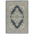 Asiatic Bronte Shadow rectangle rug styled in a living room