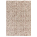 Asiatic Camden Terracotta rectangle rug styled in a living room