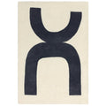 Asiatic Canvas 03 Balance rectangle rug styled in a living room