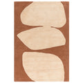 Asiatic Canvas 05 Collage rectangle rug styled in a living room