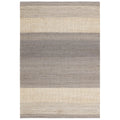 Asiatic Cedar Grey Natural rectangle rug styled in a living room