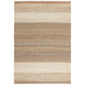 Asiatic Cedar Ivory Natural rectangle rug styled in a living room