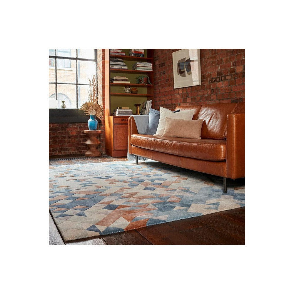 Asiatic Enigma Blue Designer Rug