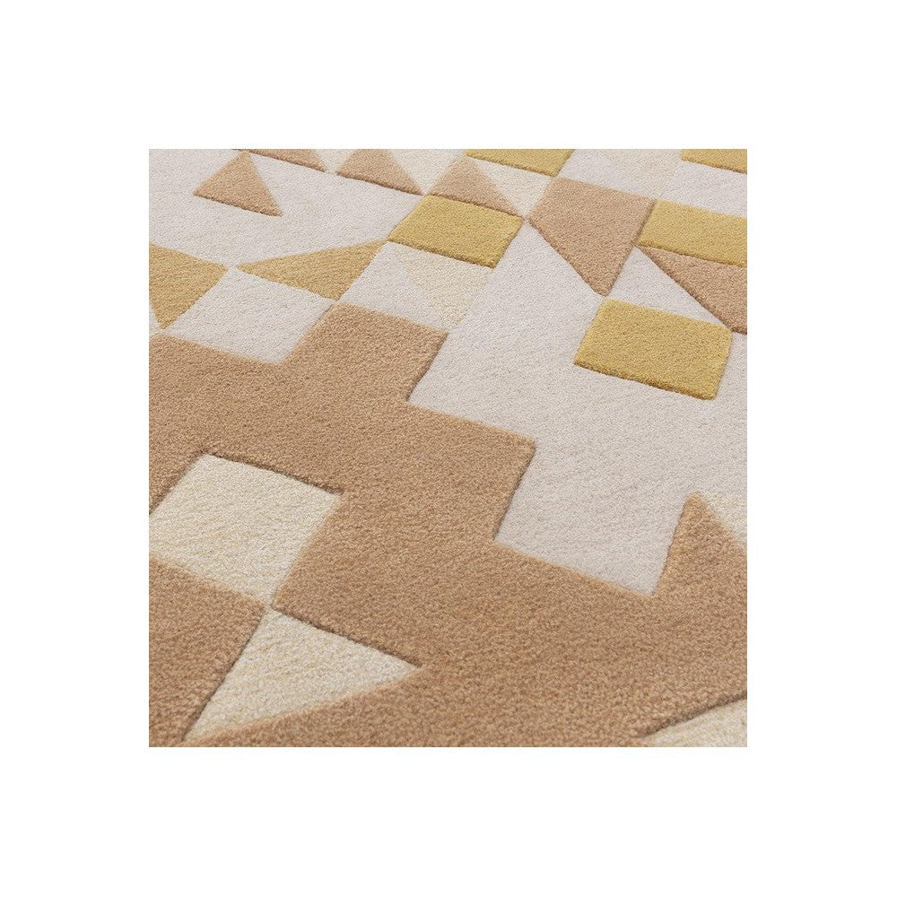 Asiatic Enigma Gold Designer Rug