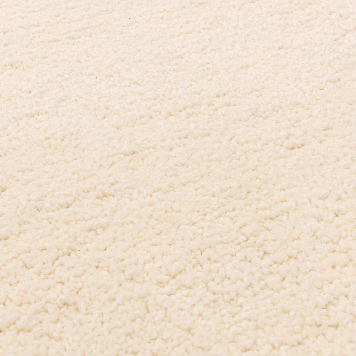 Asiatic Fes 04 Designer Rug featuring solid textured surface in cream, ivory and beige on cream background, machine-made wool