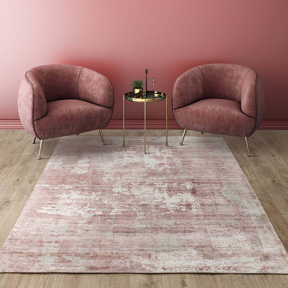 Asiatic Gatsby Blush Designer Rug