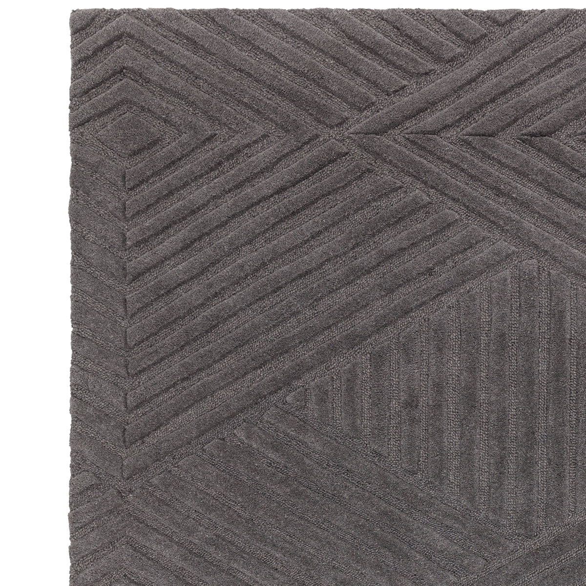 Asiatic Hague Charcoal Designer Rug
