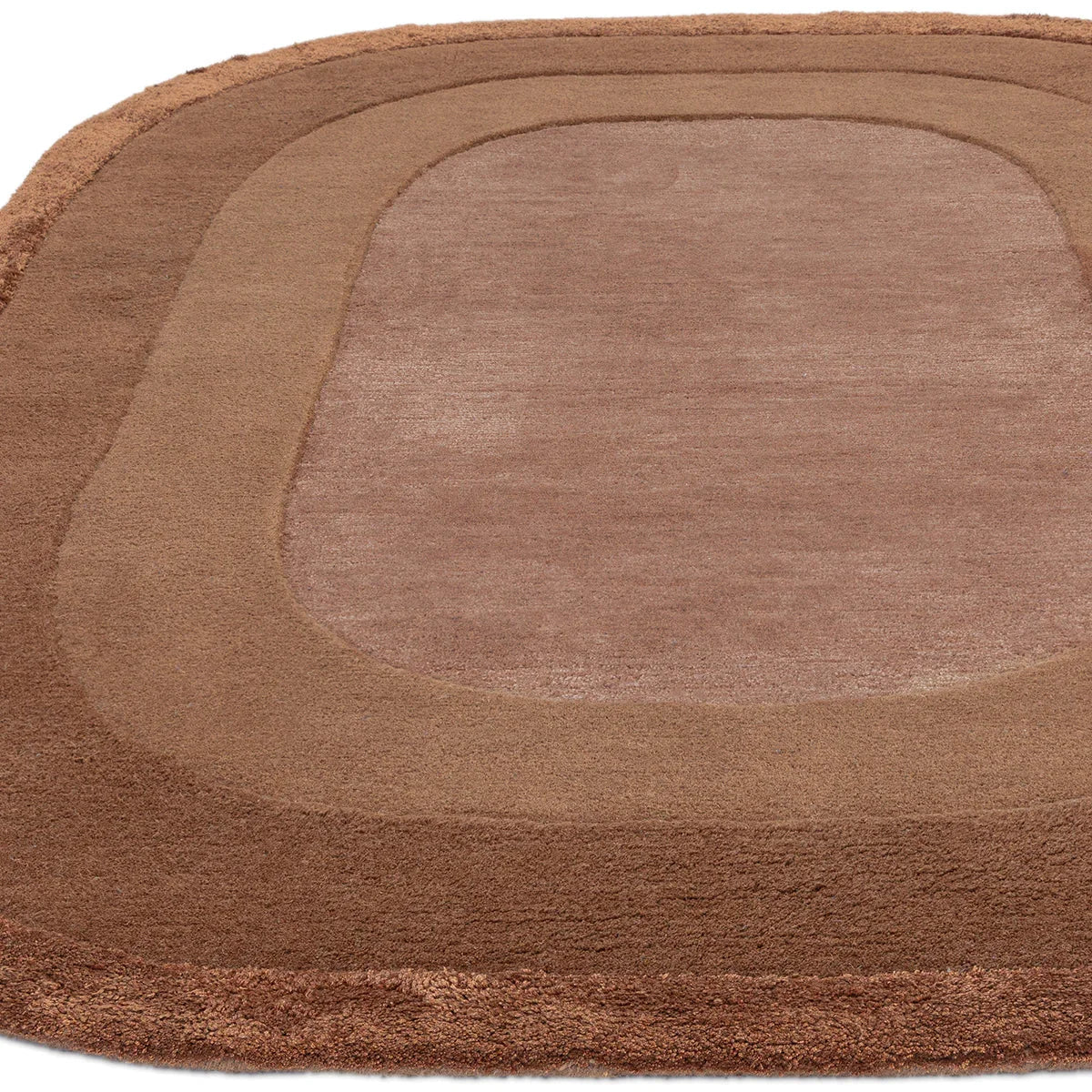 Asiatic Halo Clay Designer Oval Rug
