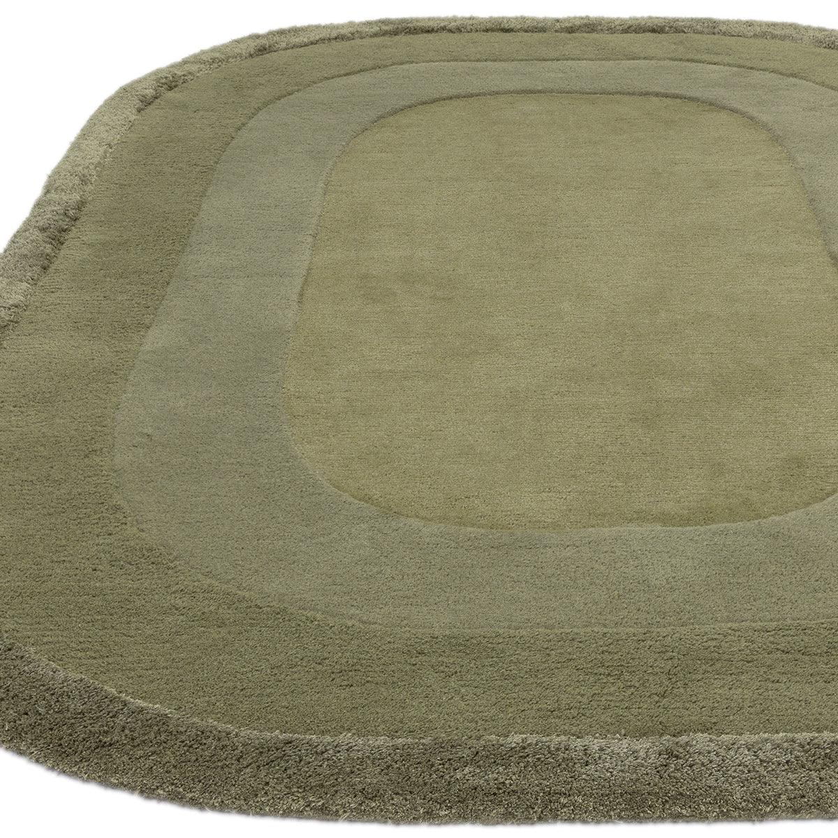 Asiatic Halo Sage Designer Oval Rug