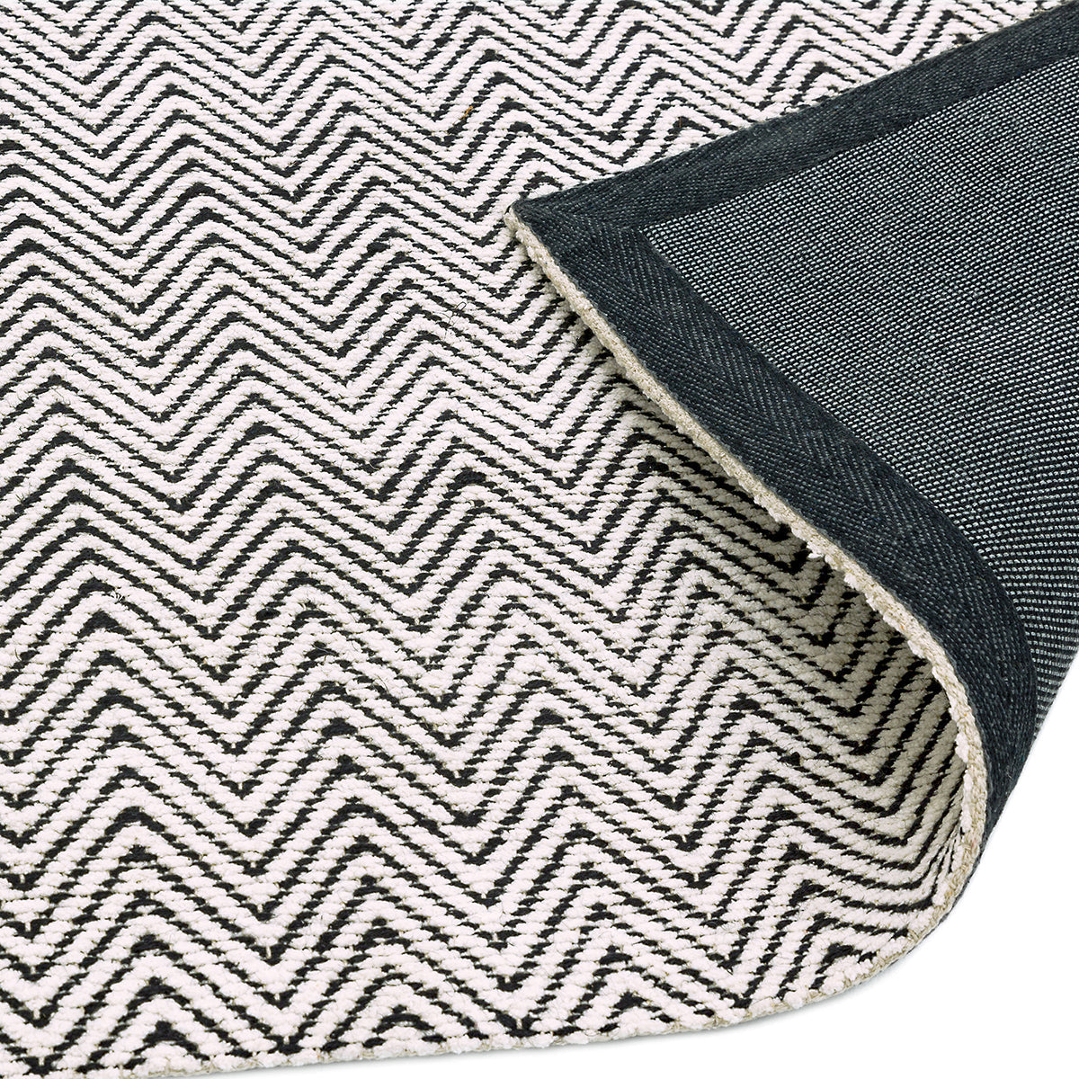 Asiatic Ives Black White Designer Rug