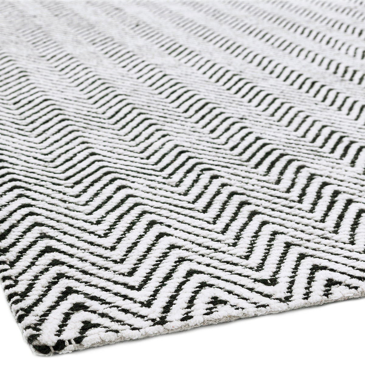 Asiatic Ives Black White Designer Rug